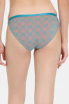 Rosaline Fruit Fusion Low Rise 3/4Th Coverage Bikini Panty - Shapes Checks — thumbnail 2